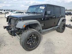 Vehiculos salvage en venta de Copart Houston, TX: 2012 Jeep Wrangler Unlimited Sport