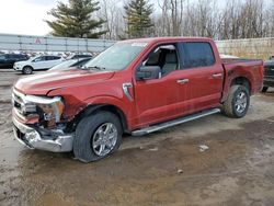 Salvage cars for sale at Davison, MI auction: 2023 Ford F150 Supercrew