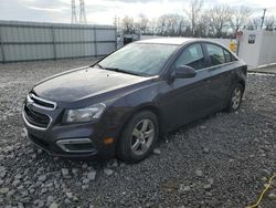 Carros salvage a la venta en subasta: 2015 Chevrolet Cruze LT