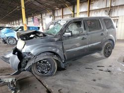 Honda salvage cars for sale: 2012 Honda Pilot LX