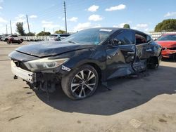 Nissan salvage cars for sale: 2018 Nissan Maxima 3.5S