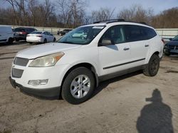 Salvage cars for sale from Copart Ellwood City, PA: 2009 Chevrolet Traverse LS