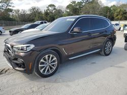 Salvage cars for sale at Fort Pierce, FL auction: 2018 BMW X3 XDRIVE30I