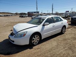 Salvage cars for sale at Colorado Springs, CO auction: 2005 Honda Accord EX