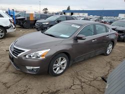 Salvage cars for sale at Woodhaven, MI auction: 2015 Nissan Altima 2.5