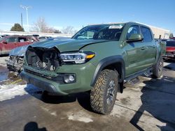 Carros salvage sin ofertas aún a la venta en subasta: 2021 Toyota Tacoma Double Cab