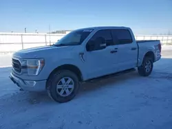 Salvage cars for sale at Bismarck, ND auction: 2022 Ford F150 Supercrew