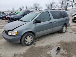 Toyota Sienna le salvage cars for sale: 2000 Toyota Sienna LE