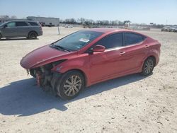 Salvage cars for sale from Copart New Braunfels, TX: 2015 Hyundai Elantra SE