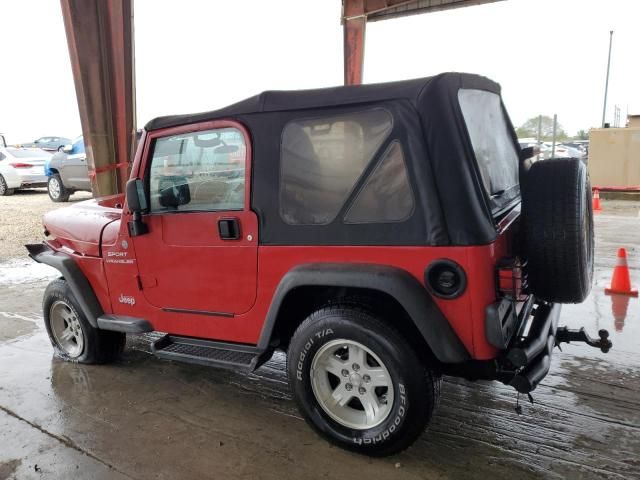 2004 Jeep Wrangler / TJ Sport