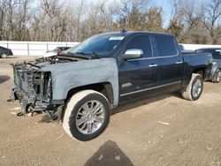 Salvage cars for sale at Oklahoma City, OK auction: 2017 Chevrolet Silverado K1500 High Country