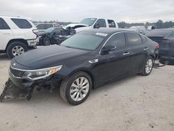 Salvage cars for sale from Copart Houston, TX: 2018 KIA Optima EX