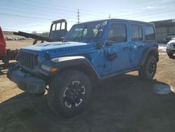 Salvage cars for sale at Colorado Springs, CO auction: 2024 Jeep Wrangler Rubicon 4XE