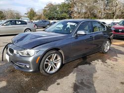 Carros salvage a la venta en subasta: 2017 BMW 330 I