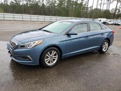 Salvage cars for sale at Harleyville, SC auction: 2016 Hyundai Sonata SE