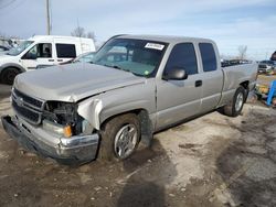 Salvage cars for sale at Pekin, IL auction: 2007 Chevrolet Silverado C1500 Classic