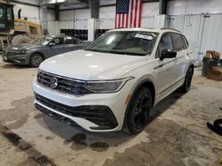 Salvage cars for sale at Bridgeton, MO auction: 2024 Volkswagen Tiguan SE R-LINE Black