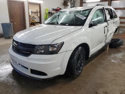 Salvage cars for sale at Pekin, IL auction: 2020 Dodge Journey SE