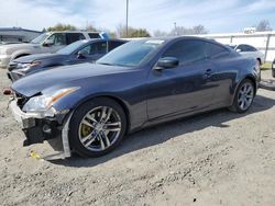 Salvage cars for sale at Sacramento, CA auction: 2008 Infiniti G37 Base