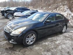 Salvage cars for sale at Marlboro, NY auction: 2013 Infiniti G37