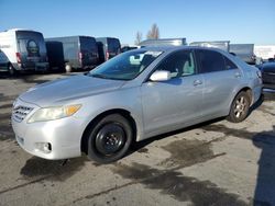 Salvage cars for sale at Hayward, CA auction: 2010 Toyota Camry Base