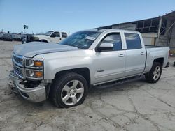 Salvage cars for sale at Corpus Christi, TX auction: 2015 Chevrolet Silverado C1500 LT