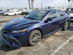 Toyota Camry salvage cars for sale: 2021 Toyota Camry SE