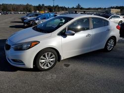 Salvage cars for sale at Exeter, RI auction: 2014 KIA Forte EX