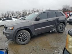 Salvage cars for sale at Baltimore, MD auction: 2020 Jeep Grand Cherokee Trailhawk