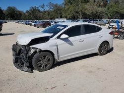 Salvage cars for sale at Ocala, FL auction: 2018 Hyundai Elantra SEL