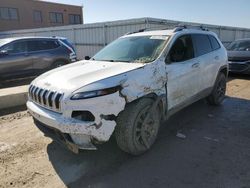 Salvage cars for sale at Kansas City, KS auction: 2014 Jeep Cherokee Latitude