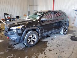 Salvage cars for sale at Appleton, WI auction: 2016 Jeep Cherokee Trailhawk