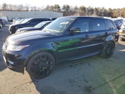 Salvage cars for sale at Exeter, RI auction: 2015 Land Rover Range Rover Sport HSE