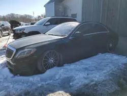 Clean Title Cars for sale at auction: 2015 Mercedes-Benz S 550