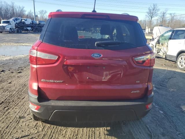 2018 Ford Ecosport SE