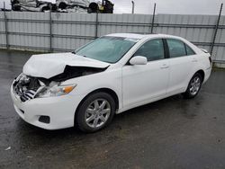 Salvage cars for sale at Antelope, CA auction: 2011 Toyota Camry Base