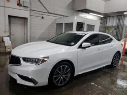 Salvage cars for sale at Littleton, CO auction: 2018 Acura TLX Tech