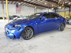 Carros salvage a la venta en subasta: 2016 Lexus IS 200T