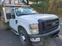 Salvage trucks for sale at North Billerica, MA auction: 2009 Ford F350 Super Duty