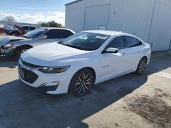 Salvage cars for sale at Sacramento, CA auction: 2020 Chevrolet Malibu RS