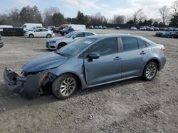 Toyota salvage cars for sale: 2021 Toyota Corolla LE