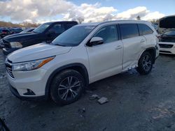 Toyota salvage cars for sale: 2016 Toyota Highlander XLE