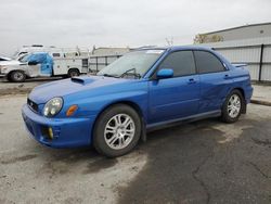 Salvage cars for sale at Bakersfield, CA auction: 2003 Subaru Impreza WRX