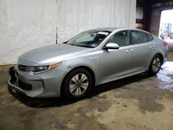 Salvage cars for sale at Windsor, NJ auction: 2017 KIA Optima Hybrid