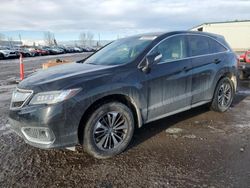 Salvage cars for sale at Rocky View County, AB auction: 2017 Acura RDX Advance