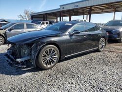 Salvage cars for sale at Riverview, FL auction: 2018 Lexus LS 500