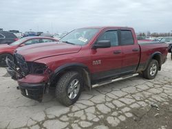 Salvage cars for sale at Indianapolis, IN auction: 2015 Dodge RAM 1500 SLT