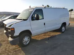 Salvage cars for sale from Copart San Diego, CA: 2013 Ford Econoline E350 Super Duty Van