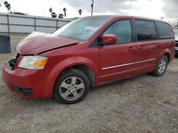 Salvage cars for sale at Mercedes, TX auction: 2008 Dodge Grand Caravan SXT