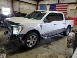 Salvage cars for sale at Helena, MT auction: 2022 Ford F150 Supercrew